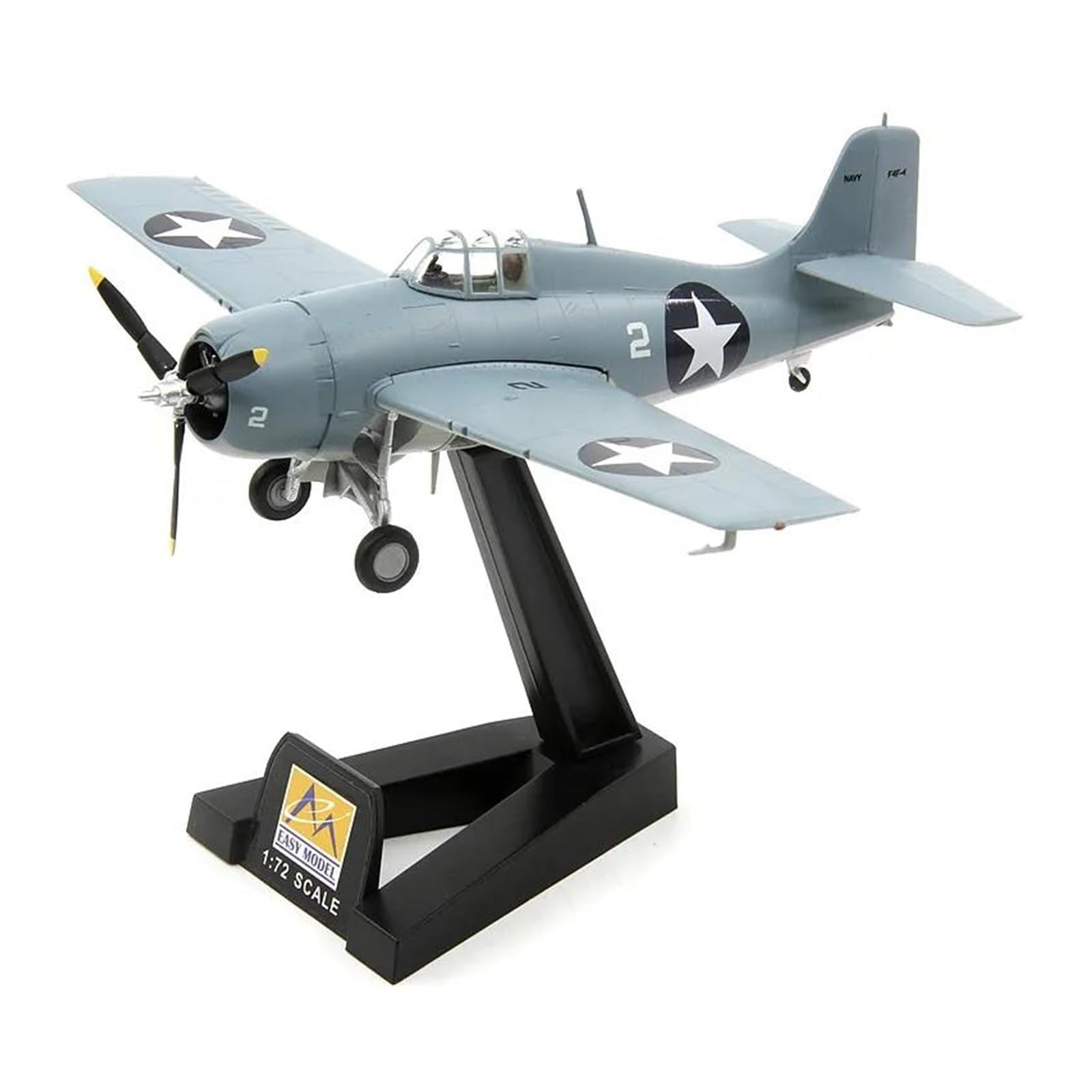 Amazon | 飛行機 模型 完成品 1 72 米海軍 F4F-4 ワイルドキャット戦闘